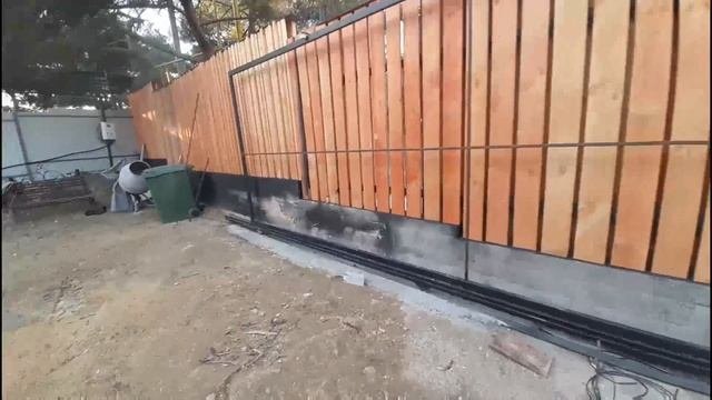 Откатные ворота 