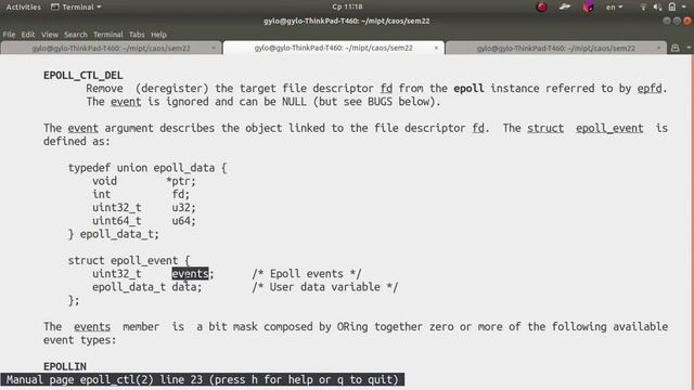 АКОС. Семинар 22. Мультиплексирование ввода-вывода смотреть онлайн