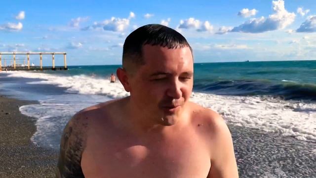 Вырвались покупаться на море. Огромные волны, и невероятная красота!!!! смотреть онлайн