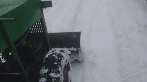 отвал для минитрактора