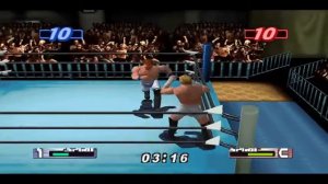 Nikolai Zouev vs. Rob Kaman - Shoot-Style (Virtual Pro Wrestling 2 N64)