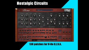 130 Presets, Patches for U-He Diva VST Synth (80s, Synthwave, Funk, Pop, rock, etc)