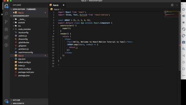 Pure Component and Functional Component - React | React-Native - React-Native Tamil. PART 6