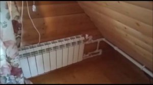 Монтаж твердотопливного котла длительного горения Космос-35 в стену