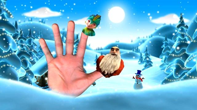Семья пальчиков с героями мульфильма Хранитель снов / Finger Family