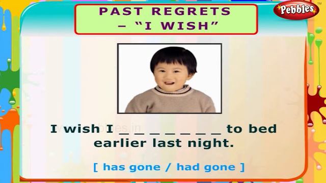 Past Regrets I Wish | English Grammar Exercises For Kids | English Grammar For Children смотреть онлайн