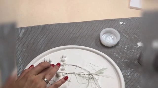 Мастер-класс Ботанический Барельеф Золочение