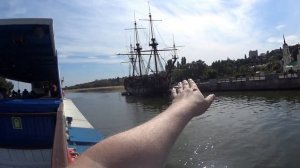 #7.ВОРОНЕЖ|?Плыву на катере "МОСКВА-16" ?Чернавский мост и Волнорез|Адмиралтейская набережная⚓