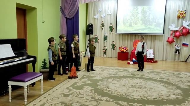 Сценка «На привале» в детском саду на День Победы смотреть онлайн