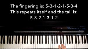 Cool Easy bebop jazz piano 3-6-2-5 sequence - Bud Powell style - Jazzpiano tutorial