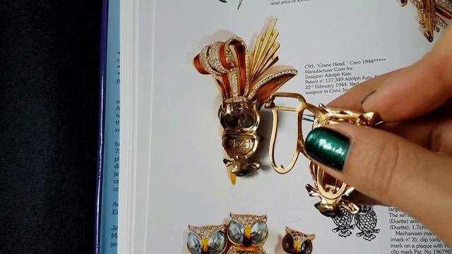 10. Винтажная бижутерия. Винтаж броши дуэты от Coro. Коллекция винтажных украшений.