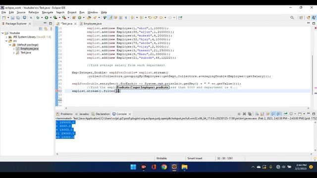 Java 8 Scenario Based #5 ? | Coding interview Questions and Answers using groupingBy average and su
