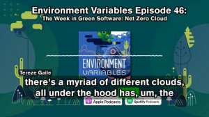 Environment Variables Podcast Ep 46 | TWiGS: Net Zero Cloud