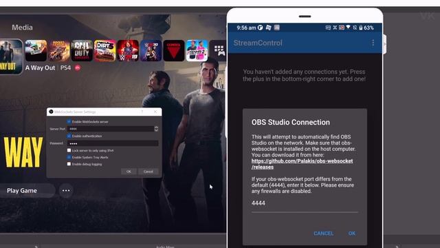 OBS STUDIO - Websocket Settings Remote Control in Mobile Phone Setup -Tutorial смотреть онлайн