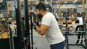 ( Супер сет на руки.)  Огромный бицепс и трицепс!