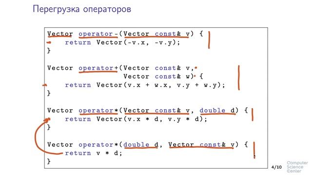 Программирование на языке C++ - 164 урок. Перегрузка операторов смотреть онлайн