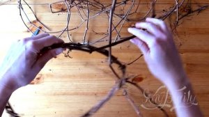 Как сделать ВЕНОК ИЗ ЛОЗЫ. Основа венка из длинных веток своими руками.