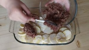 Картофельная ЗАПЕКАНКА с ФАРШЕМ. Рецепт с СЫРОМ в ДУХОВКЕ.
