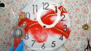 ⏰ОГРОМНЫЕ ЧАСЫ ИЗ ЭПОКСИДНОЙ СМОЛЫ⏰Процесс заливки на деревянную основу⏰Анна Кохан