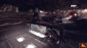 Раам - Gears of War. (убийство босса) (Boss - RAAM)