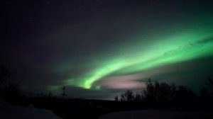 Северное сияние. Кольский полуостров