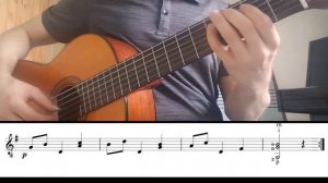 Vals │Dionisio Aguado│Score │Classical Guitar (Guitarra Clásica)