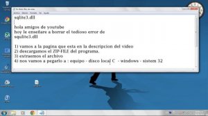 Como reparar Sqlite3.dll