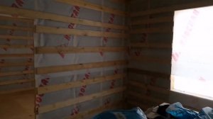 Утепление каркасного дома 150мм