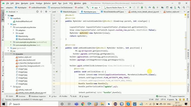 #36 Android RecyclerView | CardView | Example In Hindi | Recyclerview + Cardview | By Surya Sir смотреть онлайн