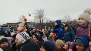 На Масленицу сожгли Хагги Вагги