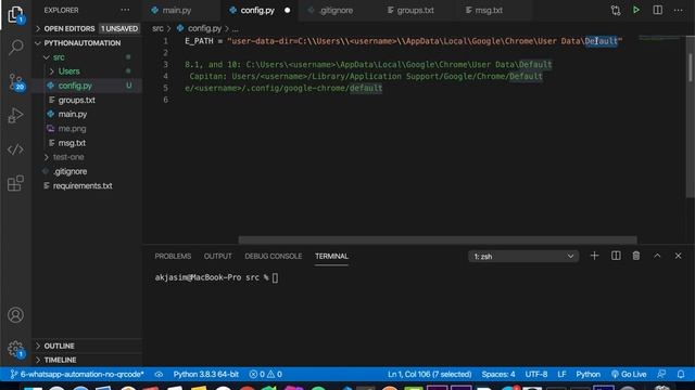 Python Automation | Part 9 : WhatsApp Automation | No QR Code | Python Selenium Web Automation смотреть онлайн