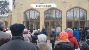 Открытие Нарзанной галереи в Кисловодске.