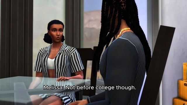 Episode 7 : Melissa tells Aiden her news..Sims 4 Story #sims4 смотреть онлайн