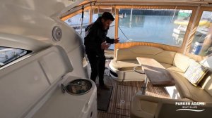 Beneteau Monte Carlo 37 - Walkthrough Yacht Tour, show around this lovely spacious hardtop boat!