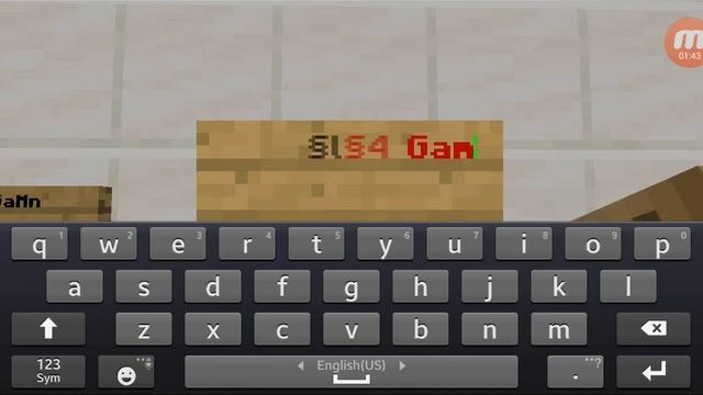 Как Писать Жирным Шрифтом В Майнкрафт На Андроит смотреть онлайн