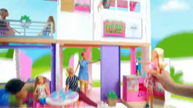 Barbie Dreamhouse Барби Дом вилла мечты смотреть онлайн