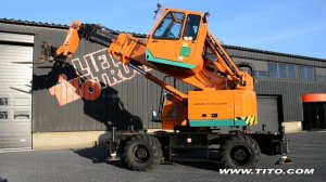 tito.com // used Sennebogen 608MH 8 ton Multicrane elevating & tilting cabin