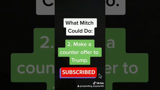 What Could Mitch McConnell Do?