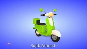skuter | video kendaraan | skuter kartun | Scooter Formation And Uses  Transport For Kids-SojibAhme