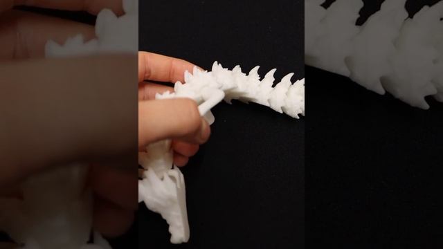 Articulated Christmas Dragon 3d Print #shots