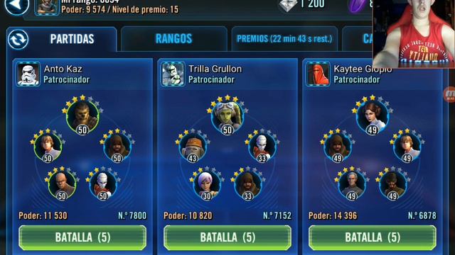 !El camino de un jedioscuro94!Capitulo94:Humillado en GuerraGaláctica🤦🏻♂️ StarWars:Galaxy of Heroe смотреть онлайн