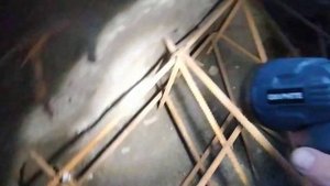 ТРЕЩИНА УГЛА ФУНДАМЕНТА, УКРЕПИМ Ж/ БЕТОННОМ