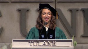 Maya Rudolph at Tulane Commencement 2015