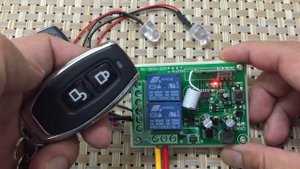 How to use : Wireless Remote Control Switch AC 250V 110V 220V 2CH Receiver and RF Remote Controls