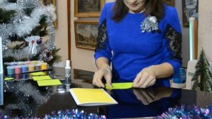 Мастер-класс "Новогодняя открытка своими руками"