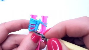 СЕРДЦЕ из резинок на рогатке без станка | Heart Rainbow loom Charm