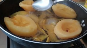 Айва татлысы Десерт из айвы покорил сердце Хюррем султан турецкая кухня очень вкусно Ayva tatlısı