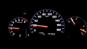 Провал оборотов при сбросе газа на хонде аккорд....mp4