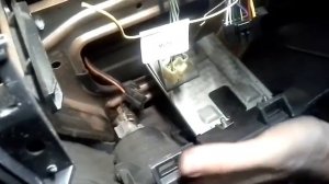 DAEWOO MATIZ Замена радиатора печки