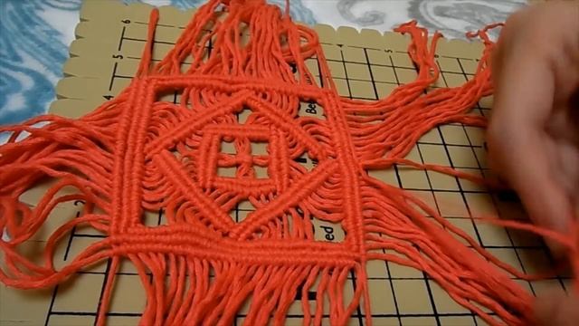 Плетение Салфетки.PS//Macrame Tablecloth.PS//
